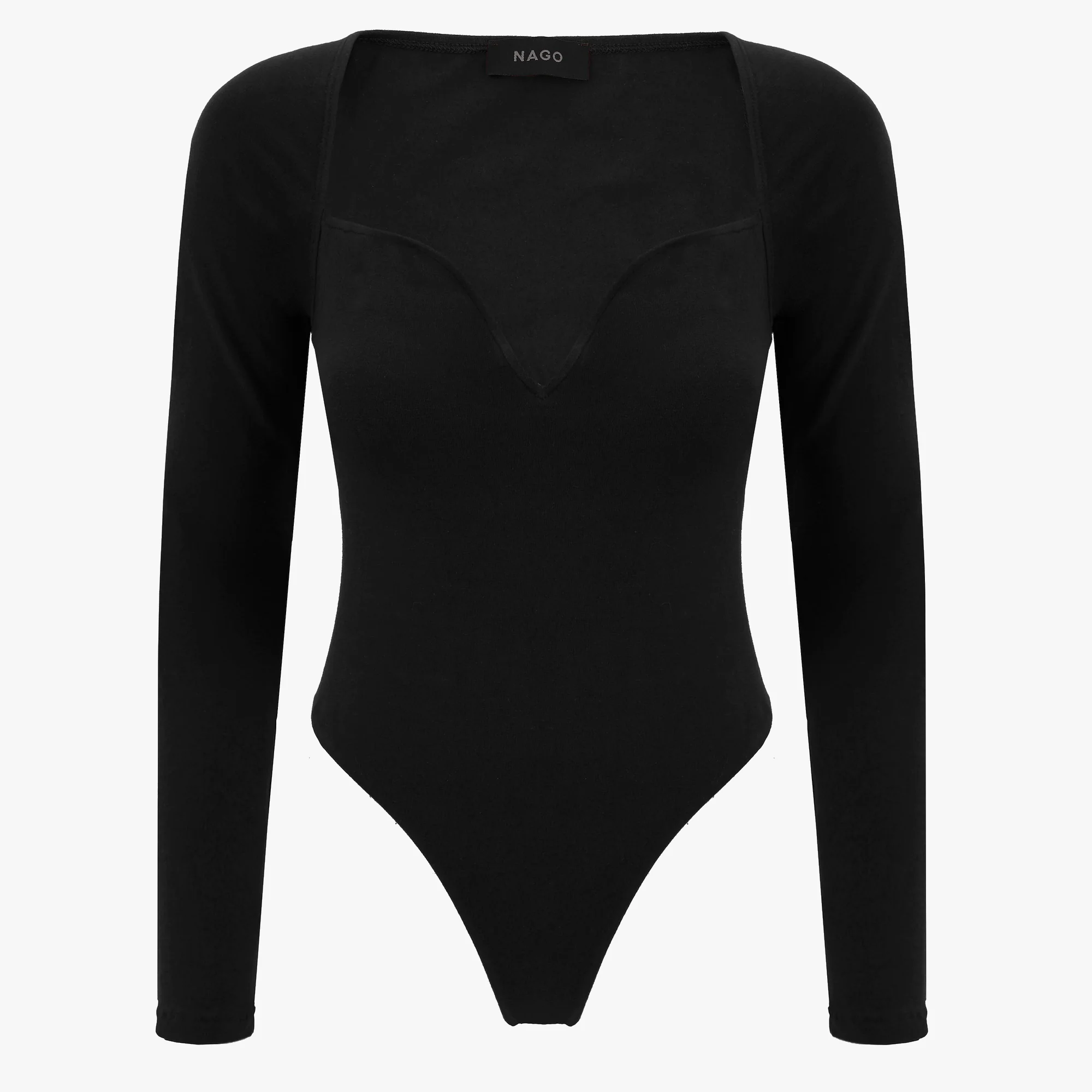 Body z bawełny organicznej / 01 / 21 / onyx black - Image 9