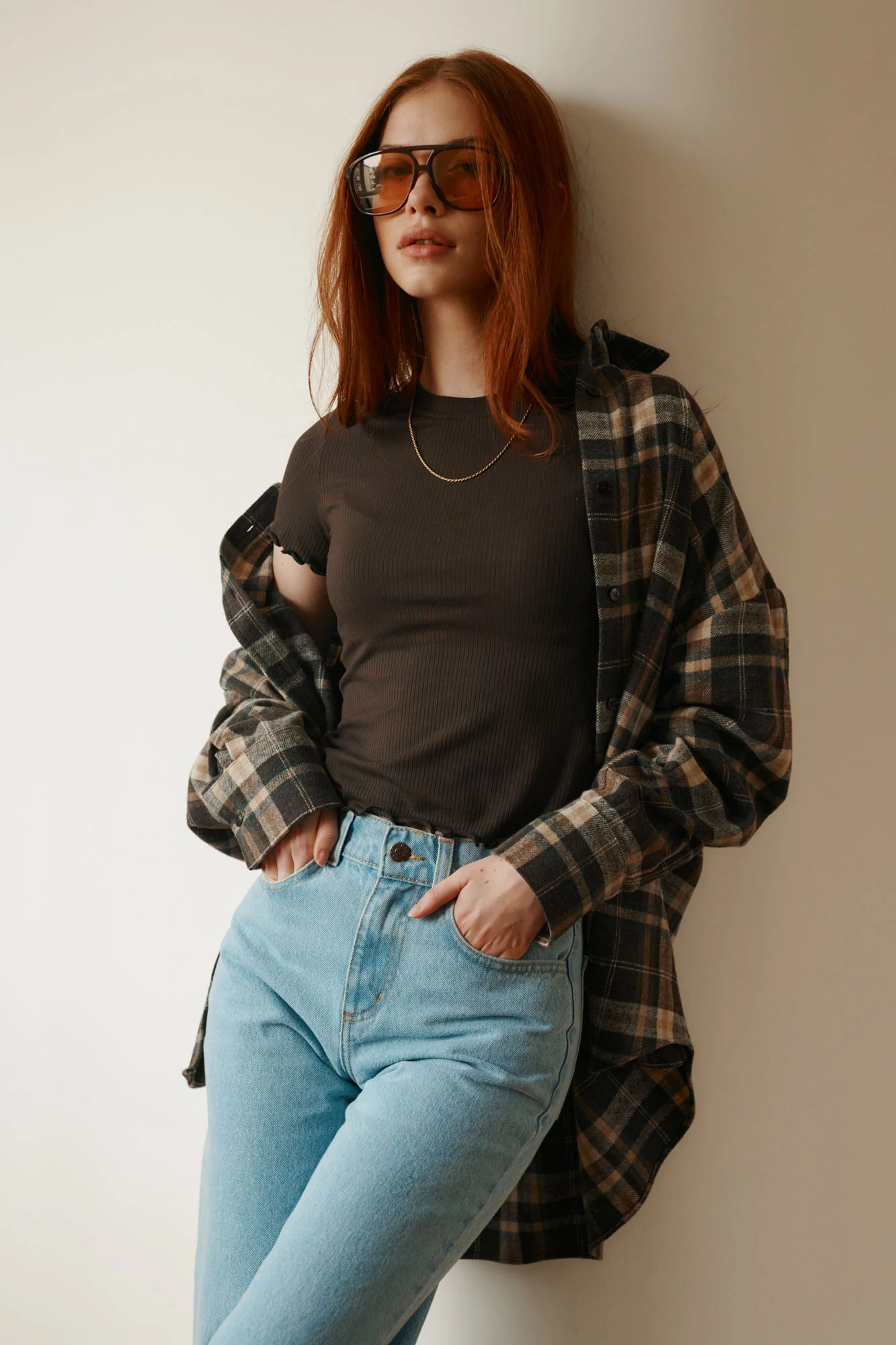 Koszula z bawełny / 12 / 16 / rustic plaid - Image 3
