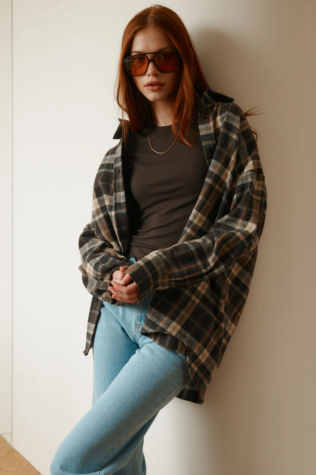Koszula z bawełny / 12 / 16 / rustic plaid - Image 4