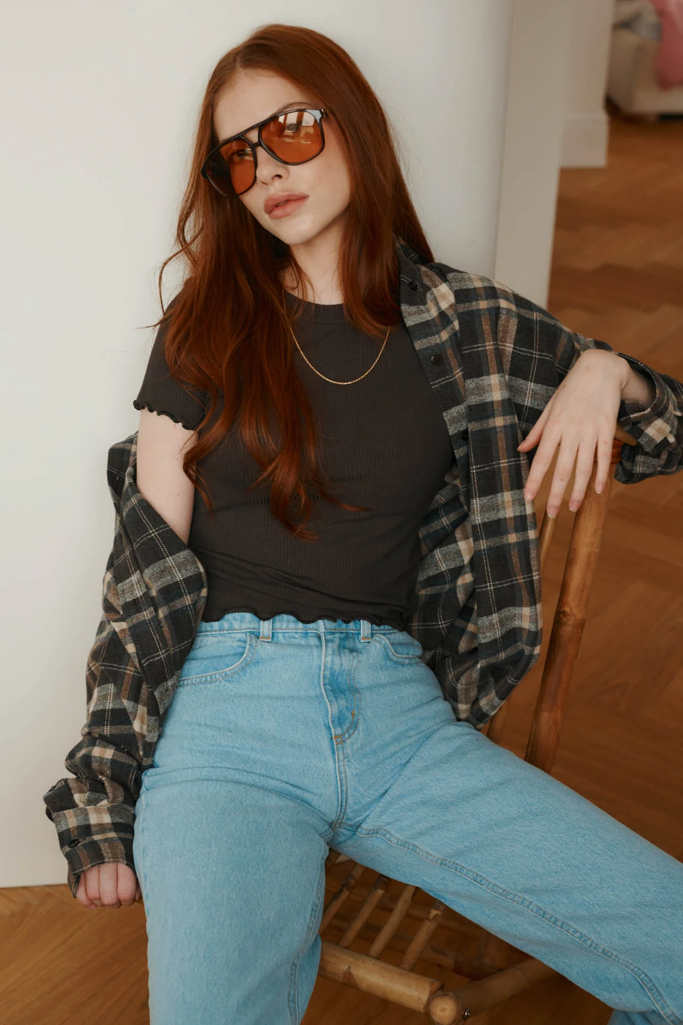 Koszula z bawełny / 12 / 16 / rustic plaid - Image 7