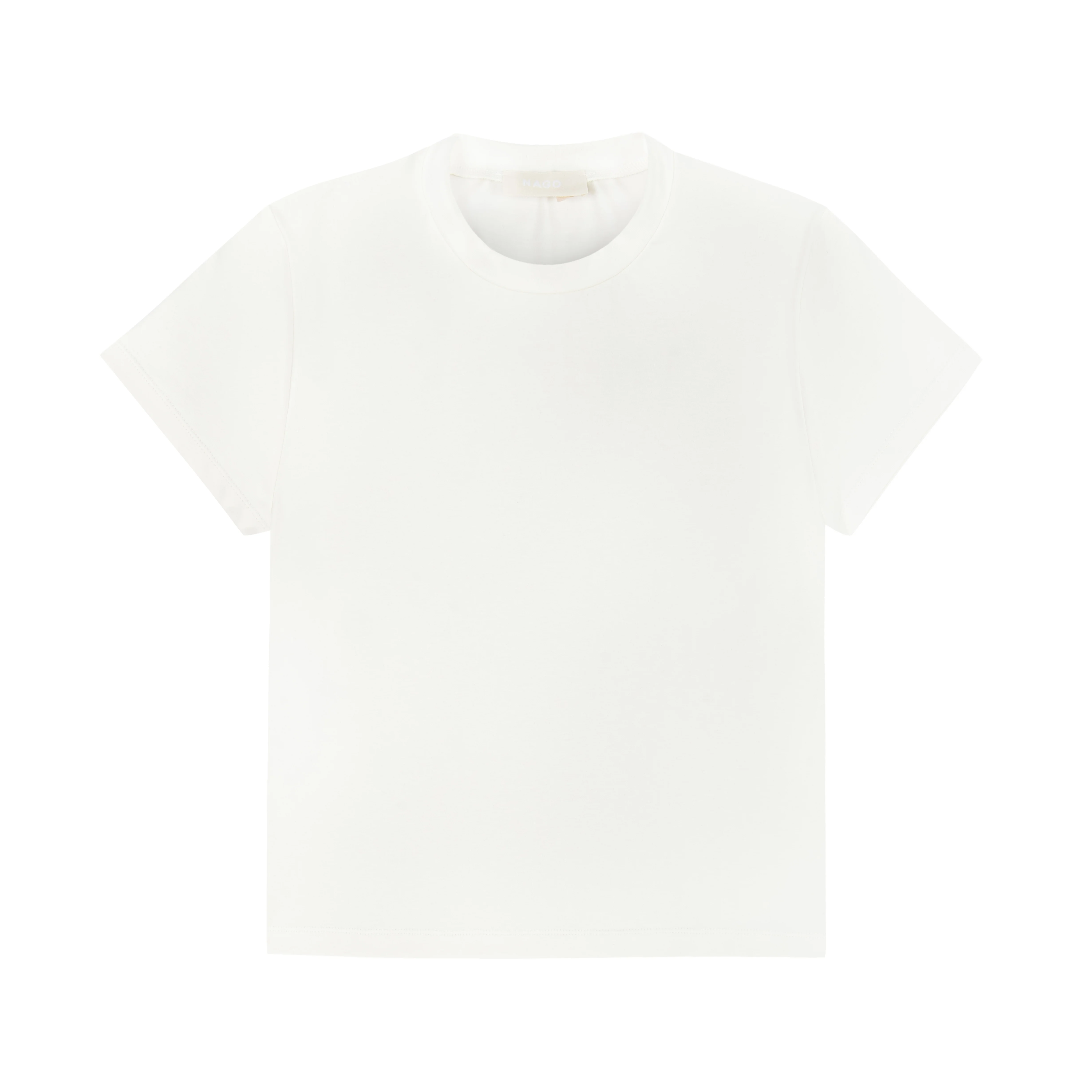T-shirt z bawełny organicznej / 13 / 29 / cream white - Image 7